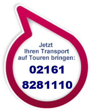 Jetzt Ihren Transport auf Touren bringen: 0211-1793150 AWOCS Düsseldorf